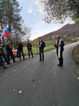 Posodobljene ceste v KS Rimske Toplice in KS Marija Gradec